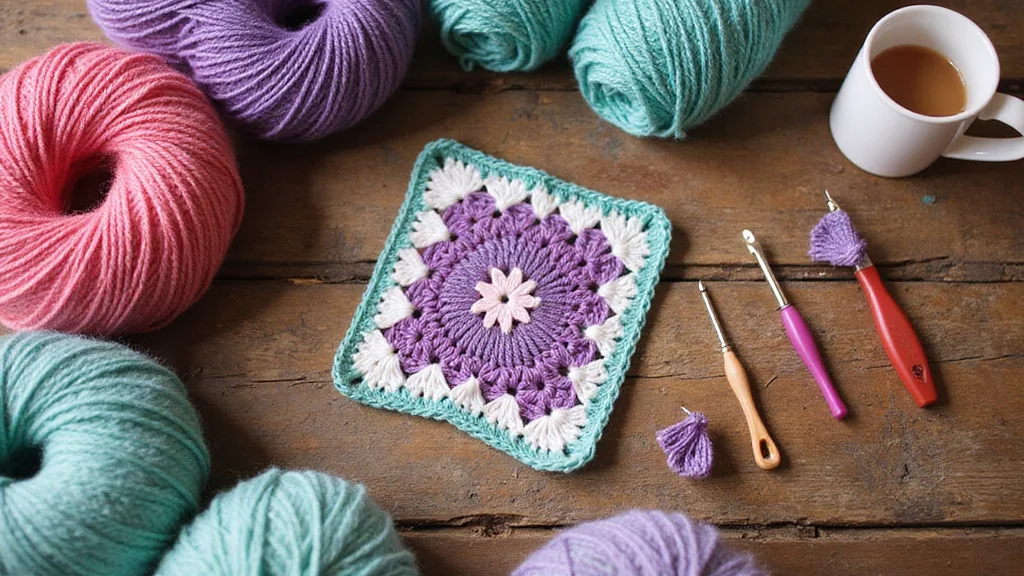 Crochet Granny Square Pattern: Step-by-Step Guide to Classic Squares with 22 Creative Ideas
