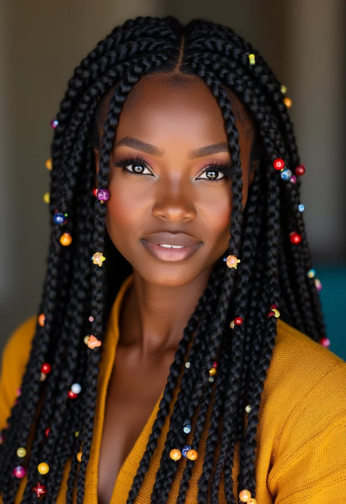 Crochet Hair Styles Freetress: Guide to Trendy and Fun Hairstyles with 22 Creative Inspirations - 1. The Classic Box Braids