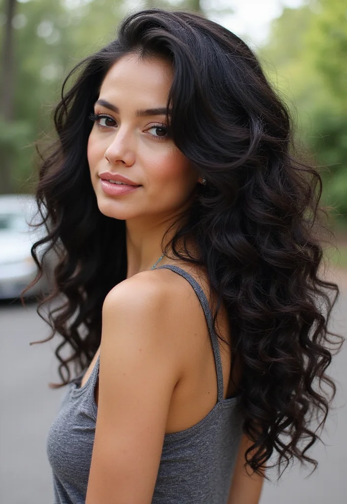 Crochet Hair Styles Freetress: Guide to Trendy and Fun Hairstyles with 22 Creative Inspirations - 13. Water Wave Styles