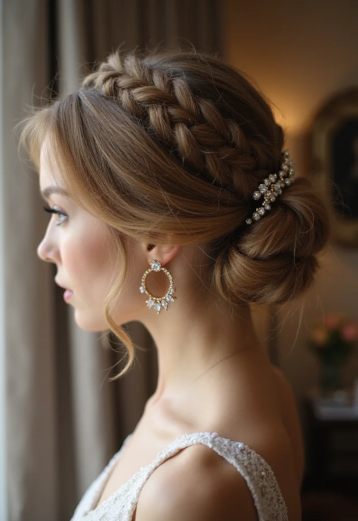 Crochet Hair Styles Freetress: Guide to Trendy and Fun Hairstyles with 22 Creative Inspirations - 20. Faux Braid Bun