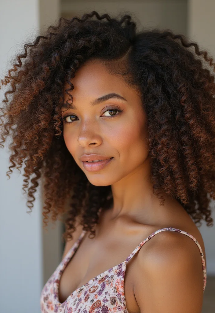 Crochet Hair Styles Freetress: Guide to Trendy and Fun Hairstyles with 22 Creative Inspirations - 4. Curly Crochet Hair