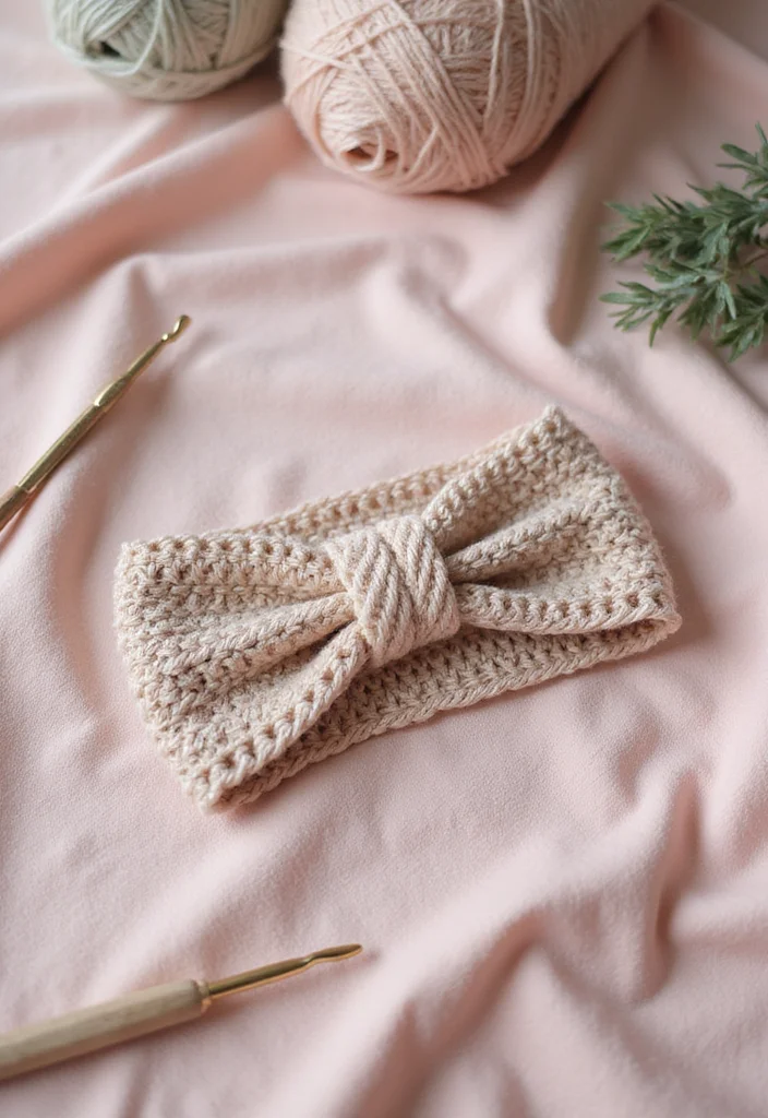 Crochet Headband Pattern Free: Easy Guide to Fun and Fashionable Headbands with 22 Beautiful Variations - 1. Classic Crochet Headband