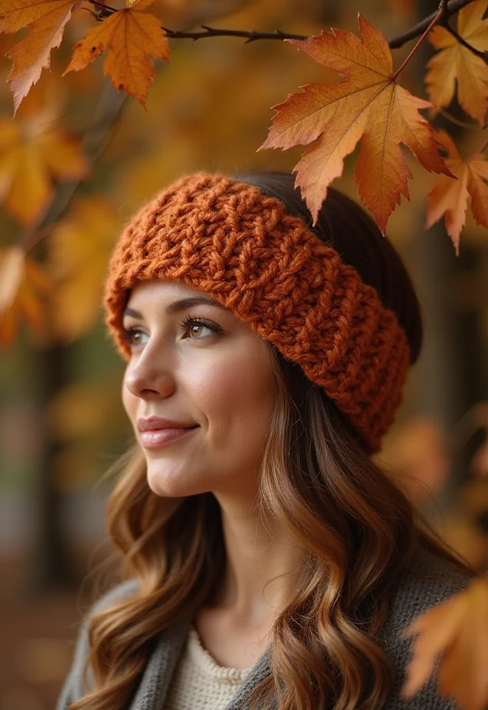 Crochet Headband Pattern Free: Easy Guide to Fun and Fashionable Headbands with 22 Beautiful Variations - 13. Knitted Look Crochet Headband