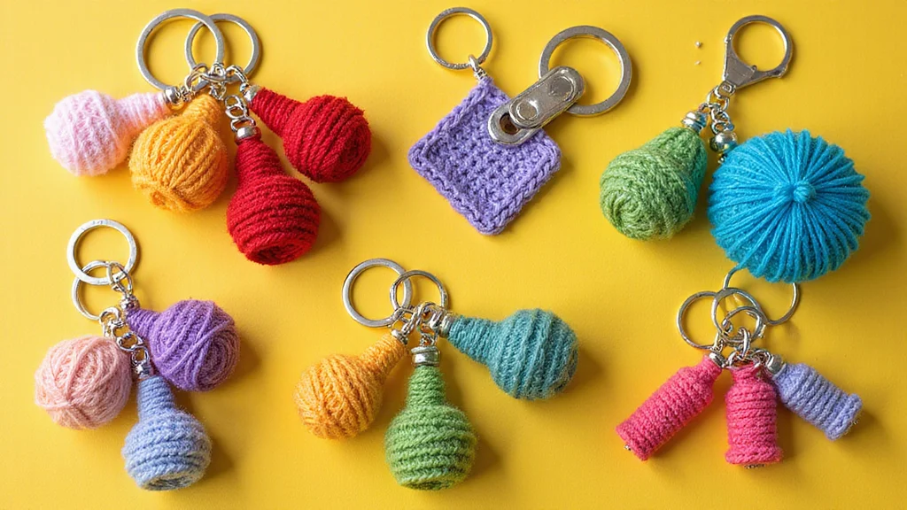Crochet Keychain Pattern Free: Step-by-Step Guide to Charming Keychains with 22 Ideas