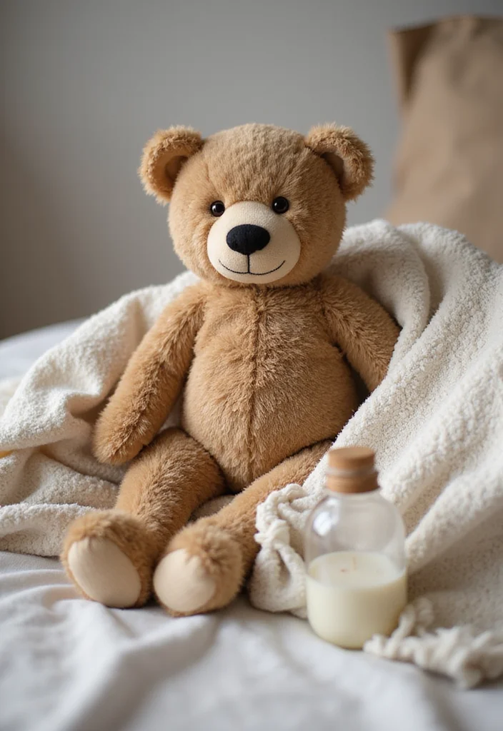 Crochet Lovey Free Pattern: Step-by-Step Guide to Sweet Comfort Items with 22 Inspiring Designs - 2. Classic Bear Lovey