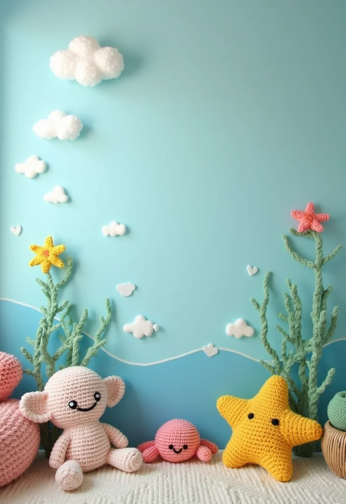 Crochet Plushies Pattern Free: Easy Guide to Creating Cute Plushies with 22 Fun Designs - 14. Soft Sea Creatures