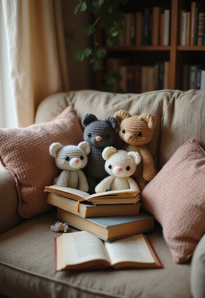 Crochet Plushies Pattern Free: Easy Guide to Creating Cute Plushies with 22 Fun Designs - 8. Cute Kittens Galore