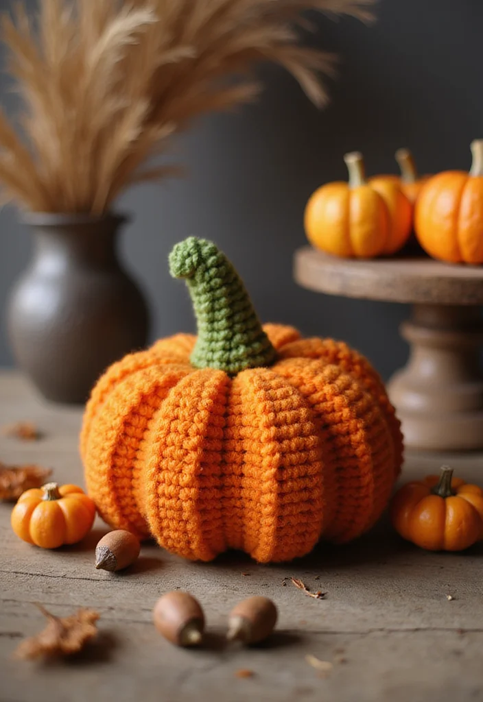 Crochet Pumpkin Free Pattern: Festive Guide for Halloween and Autumn Projects with 22 Ideas - 1. Classic Crochet Pumpkin