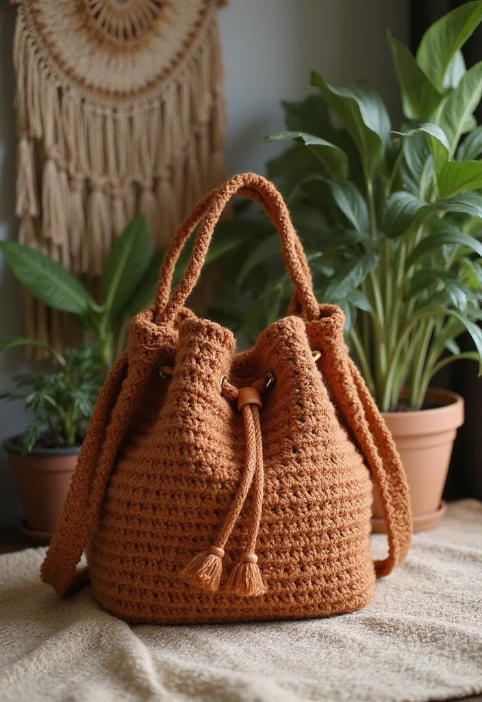 Crochet Purse Pattern Free: Step-by-Step Guide to Handmade Bags with 22 Stylish Designs - 2. Boho Chic Slouchy Bag