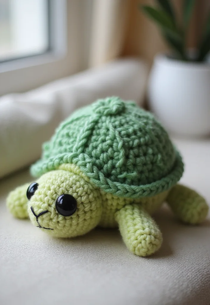 Crochet Turtle Pattern Free: Step-by-Step Guide to Charming Turtle Designs with 22 Inspirations - 1. Classic Amigurumi Turtle