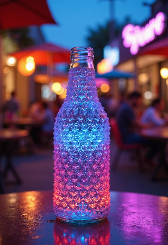 Crochet Water Bottle Holder: Handy and Stylish Holders with 22 Creative Ideas - 18. Bright Neon Colors