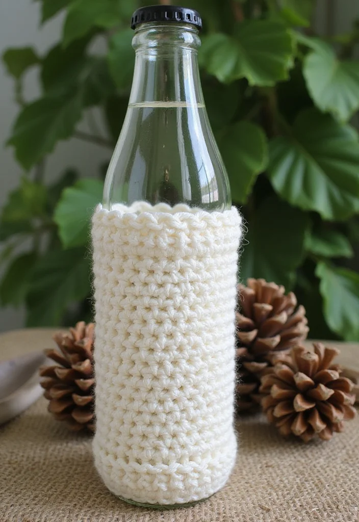 Crochet Water Bottle Holder: Handy and Stylish Holders with 22 Creative Ideas - 3. Eco-Friendly and Sustainable