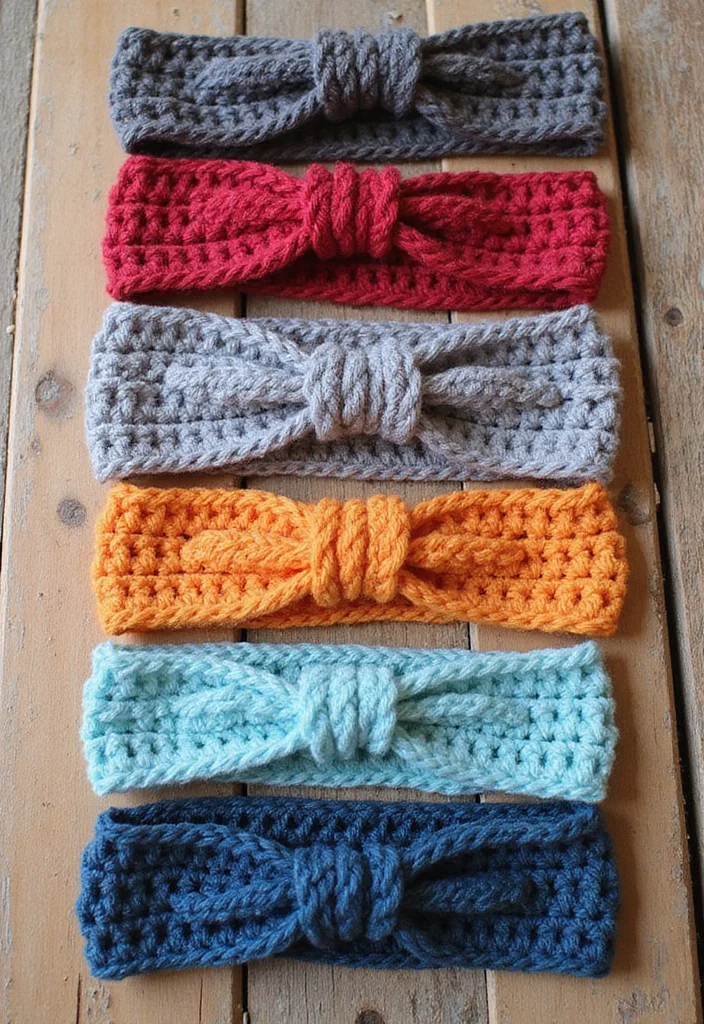 Cute Things to Crochet: Fun Guide for Adorable Creations - 17. Unique Crochet Headbands