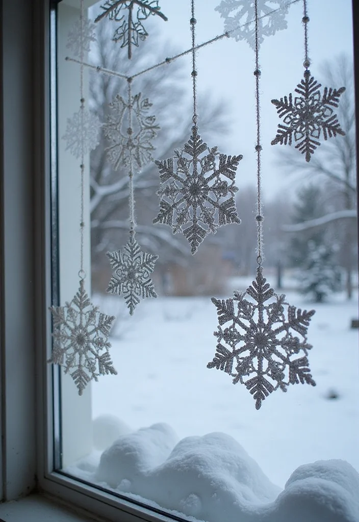 Cute Things to Crochet: Fun Guide for Adorable Creations - 21. Crochet Snowflakes for Winter Decor