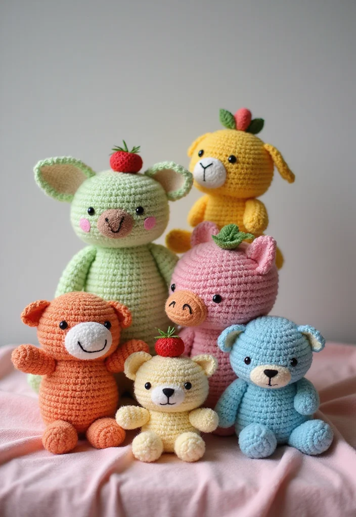 Cute Things to Crochet: Fun Guide for Adorable Creations - 3. Adorable Amigurumi Critters