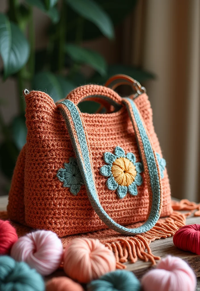 Easy Beginner Crochet Patterns: Friendly Guide to Start Crafting with 22 Fun Projects - 14. Cute Crochet Bag
