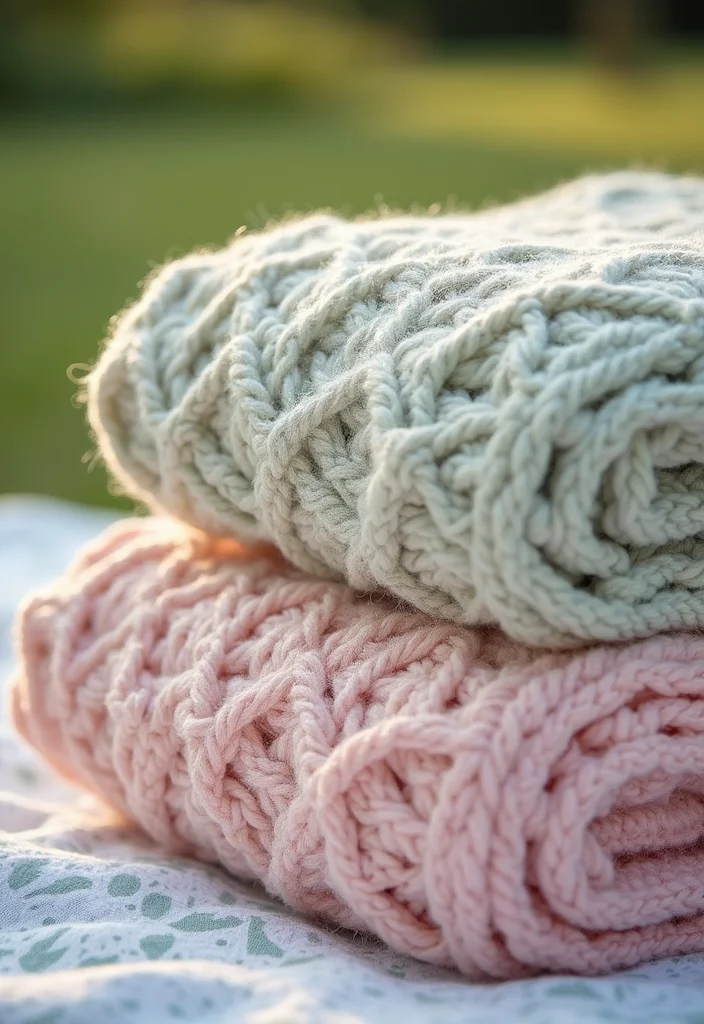 Easy Crochet Baby Blanket: Simple Step-by-Step Guide with 22 Cozy Designs - 15. Simple V-Stitch Blanket