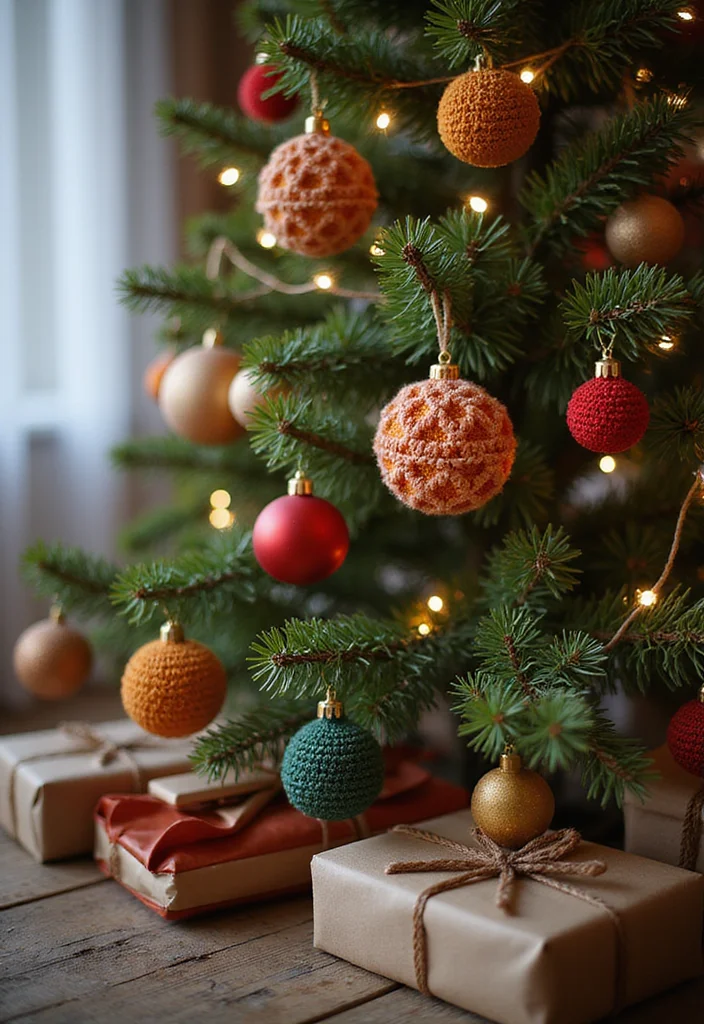 Easy Things to Crochet: Beginner-Friendly Guide with 22 Fun and Simple Projects - 10. Festive Ornaments