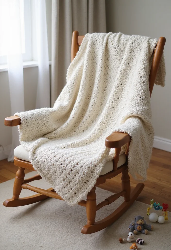 Easy Things to Crochet: Beginner-Friendly Guide with 22 Fun and Simple Projects - 11. Soft Baby Blankets