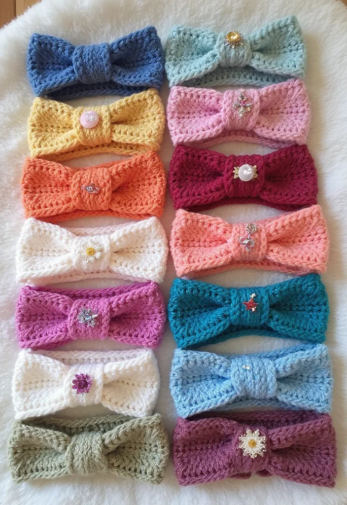 Easy Things to Crochet: Beginner-Friendly Guide with 22 Fun and Simple Projects - 13. Simple Headbands