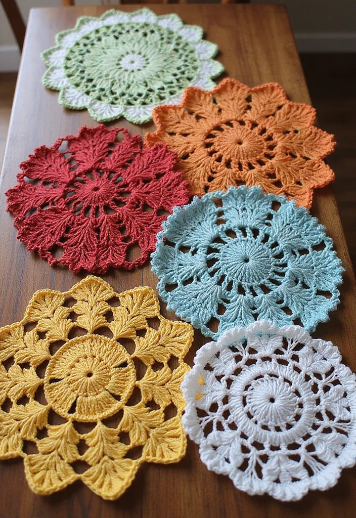 Free Crochet Doily Patterns: Step-by-Step Guide to Classic Doilies with 22 Creative Ideas - 9. Seasonal Doilies