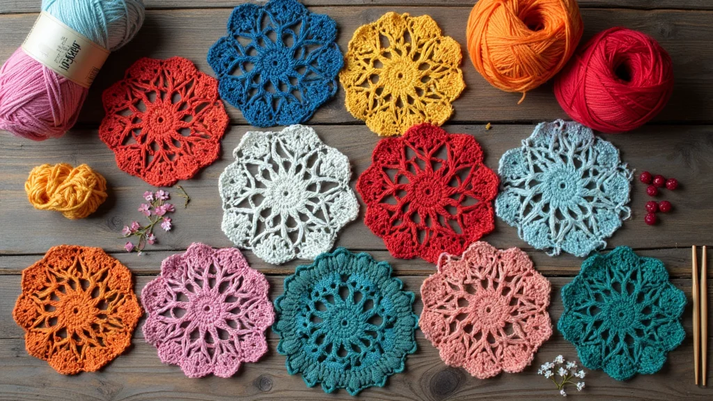 Free Crochet Doily Patterns: Step-by-Step Guide to Classic Doilies with 22 Creative Ideas