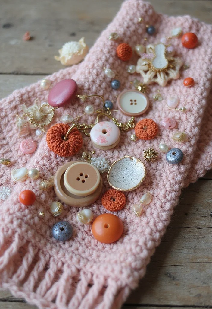 Magic Ring Crochet Tutorial: Detailed Guide for Perfect Starting Rings with 22 Practical Tips - 18. Adding Unique Embellishments