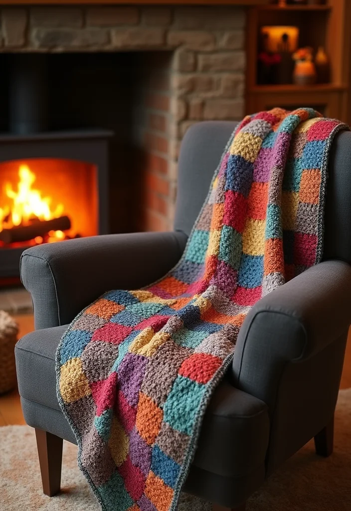 Mosaic Crochet Patterns Free: Easy Guide for Colorful Projects - 16. Mosaic Crochet Scarves