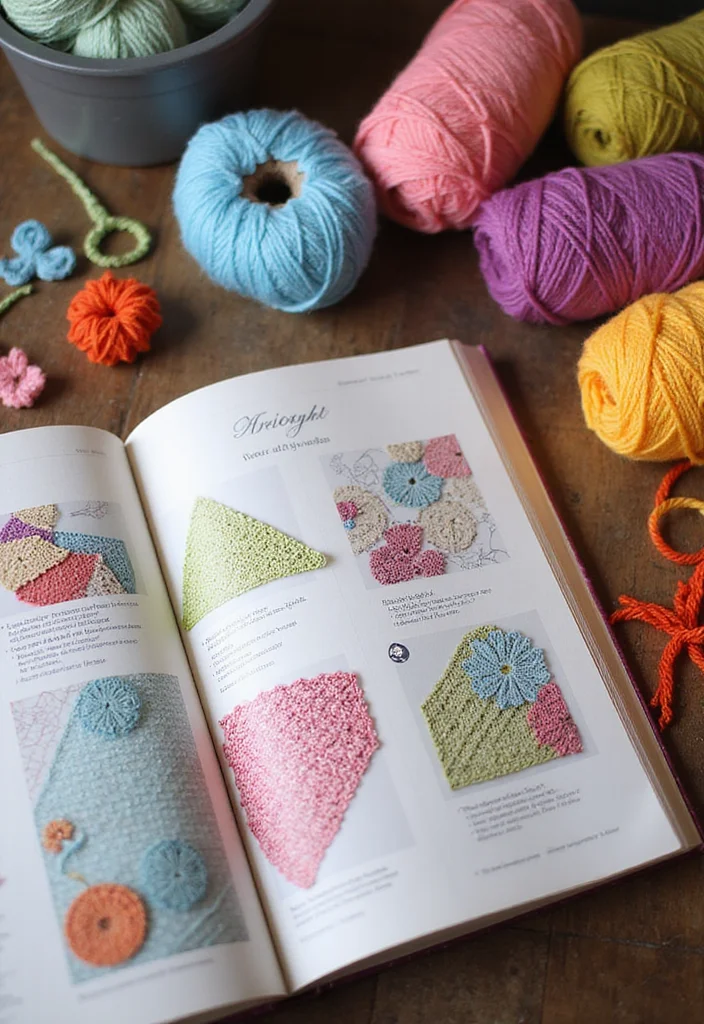 Scrap Yarn Crochet Projects: Eco-Friendly Guide to Fun Creations with 22 Inspiring Examples - 20. Crochet How-To Books and Patterns