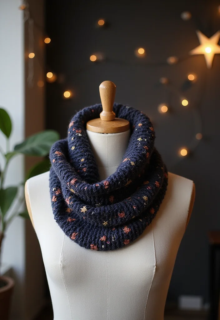 Star Blanket Crochet Pattern: Complete Guide to Celestial-Inspired Blankets with 22 Ideas - 10. Cosmic Cowl