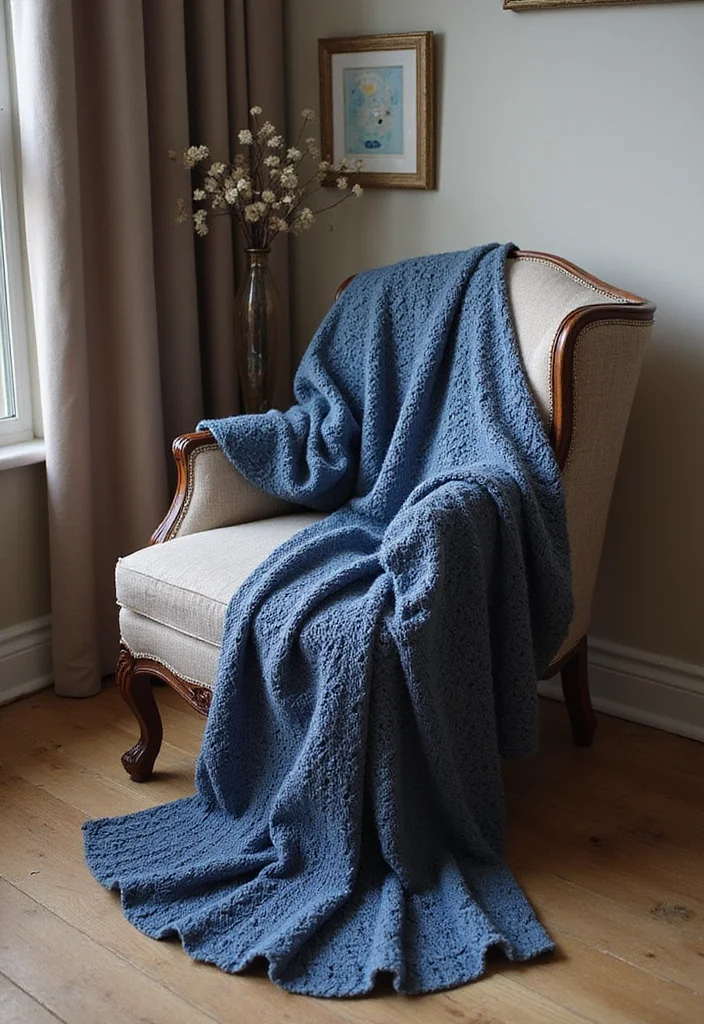 Star Blanket Crochet Pattern: Complete Guide to Celestial-Inspired Blankets with 22 Ideas - 16. Comet Crochet Shawl