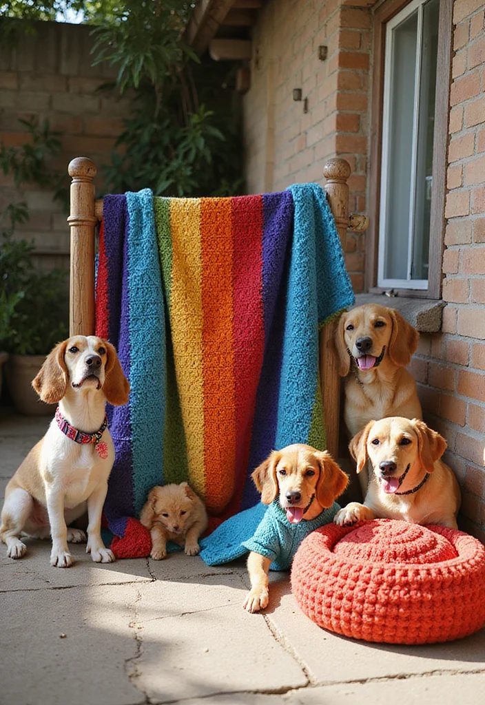 Tapestry Crochet Patterns Charts: Friendly Guide to Colorwork Projects with 22 Practical Examples - 8. Stylish Pet Accessories